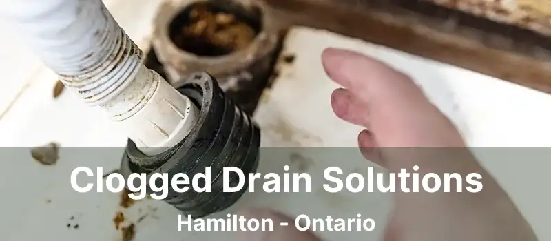  Clogged Drain Solutions Hamilton - Ontario